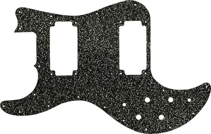 WD Custom Pickguard For Left Hand Peavey T-40 #60BS Black Sparkle 