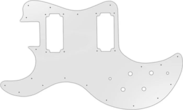 WD Custom Pickguard For Left Hand Peavey T-60 #22 Translucent Milk White