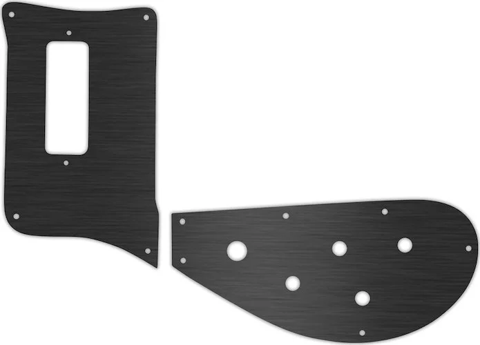 WD Custom Pickguard For Left Hand Rickenbacker 4003 Bass #44 Bakelite