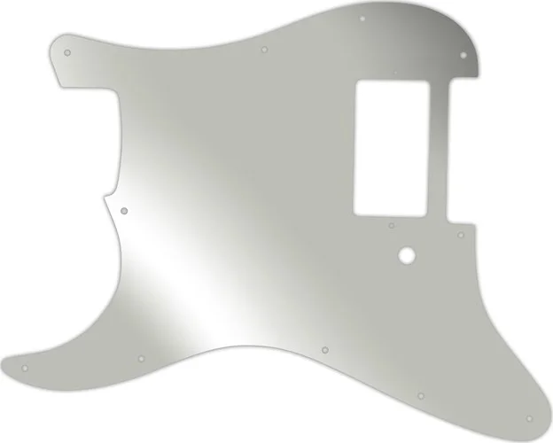 WD Custom Pickguard For Left Hand Single Humbucker Fender Stratocaster #10 Mirror