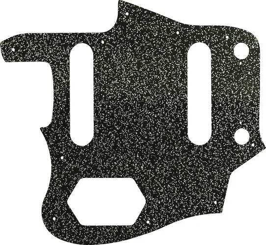 WD Custom Pickguard For Left Hand Squier By Fender Vintage Modified Jaguar #60BS Black Sparkle 