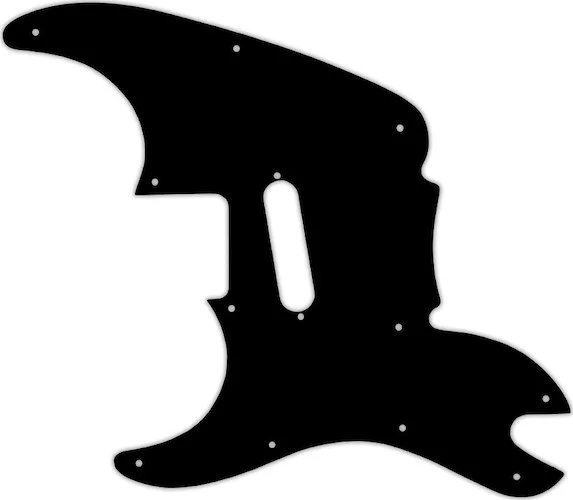 WD Custom Pickguard For Left Hand Squier By Fender 2004-2006 '51 #03 Black/White/Black