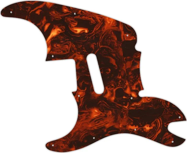 WD Custom Pickguard For Left Hand Squier By Fender 2013-Present '51 #05F Faux Tortiose