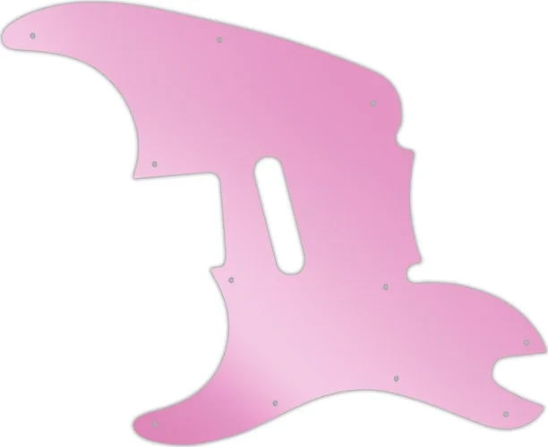 WD Custom Pickguard For Left Hand Squier By Fender 2013-Present '51 #10P Pink Mirror