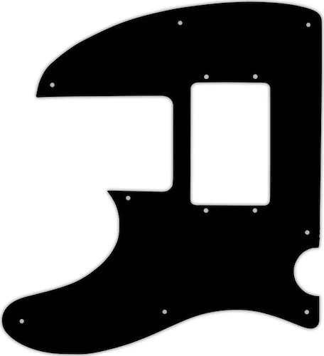 WD Custom Pickguard For Left Hand Squier By Fender Vintage Modified Telecaster Bass Special #03 Black/White/Bl