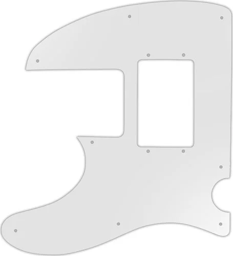 WD Custom Pickguard For Left Hand Squier By Fender Vintage Modified Telecaster Bass Special #22 Translucent Mi