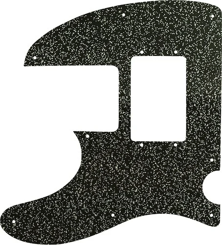 WD Custom Pickguard For Left Hand Squier By Fender Vintage Modified Telecaster Bass Special #60BS Black Sparkle 