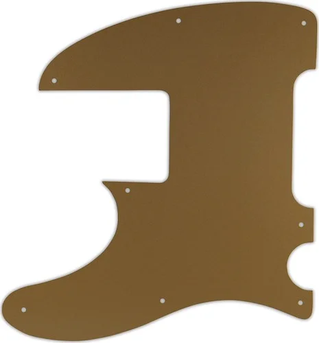 WD Custom Pickguard For Left Hand Squier By Fender Vintage Modified Telecaster Bass #59 Gold/Clear/Gold
