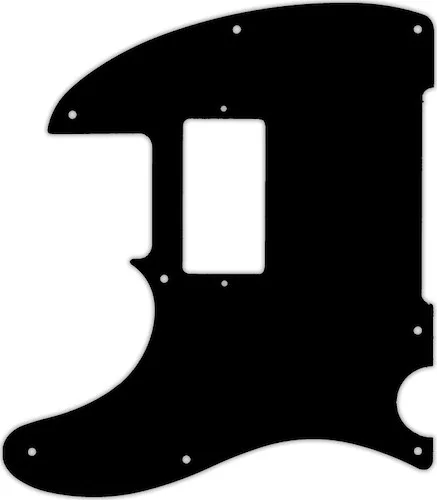 WD Custom Pickguard For Left Hand Squier By Fender John 5 Signature Telecaster #03P Black/Parchment/Black