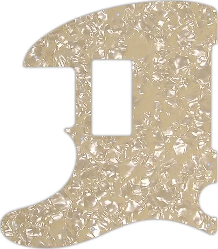 WD Custom Pickguard For Left Hand Squier By Fender John 5 Signature Telecaster #28C Cream Pearl/Cream/Black/Cr