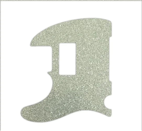 WD Custom Pickguard For Left Hand Squier By Fender John 5 Signature Telecaster #60SS Silver Sparkle 