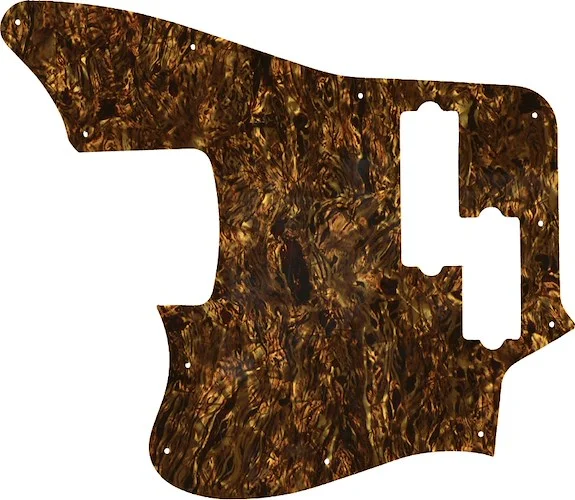 WD Custom Pickguard For Left Hand Squier By Fender 5 String Vintage Modified Jaguar Bass V Special #28TBP Tortoise Brown Pearl