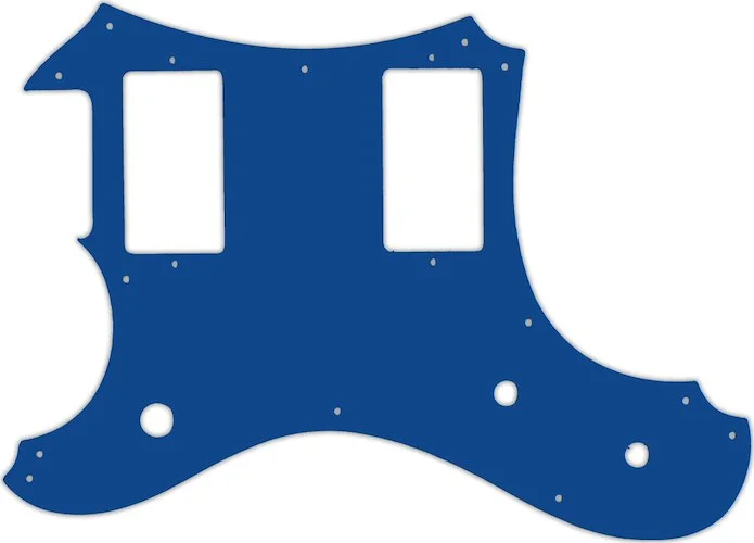 WD Custom Pickguard For Left Hand Veritas Custom Guitars 2014-2015 Portlander #08 Blue/White/Blue