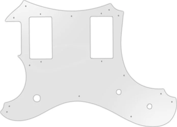 WD Custom Pickguard For Left Hand Veritas Custom Guitars 2014-2015 Portlander #22 Translucent Milk White