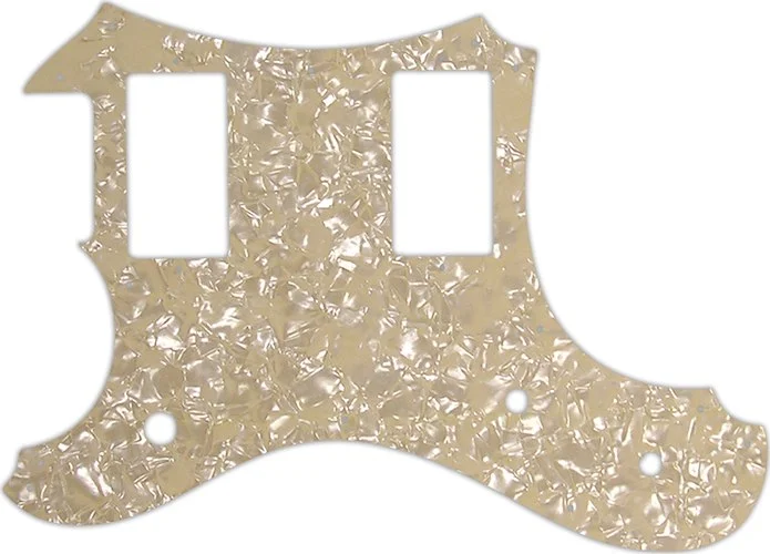 WD Custom Pickguard For Left Hand Veritas Custom Guitars 2014-2015 Portlander #28C Cream Pearl/Cream/Black/Cre