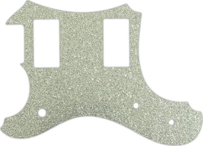 WD Custom Pickguard For Left Hand Veritas Custom Guitars 2014-2015 Portlander #60SS Silver Sparkle 