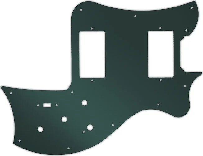 WD Custom Pickguard For Maton Australia 2014 MS500 #10S Smoke Mirror