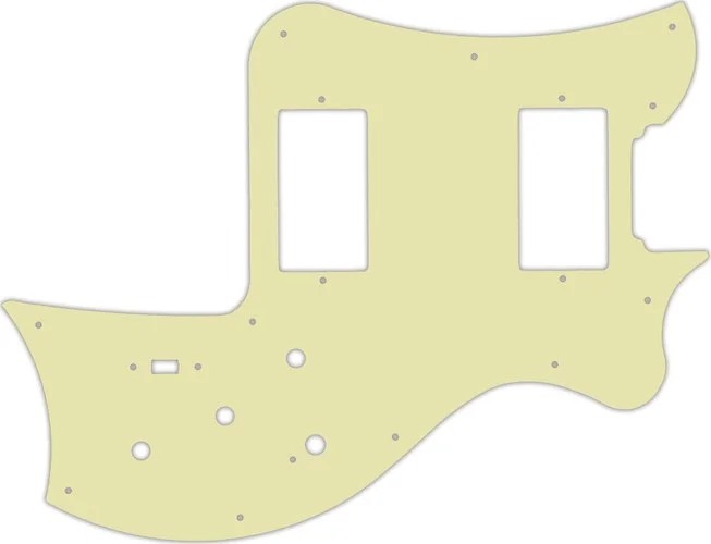 WD Custom Pickguard For Maton Australia 2014 MS500 #34 Mint Green 3 Ply