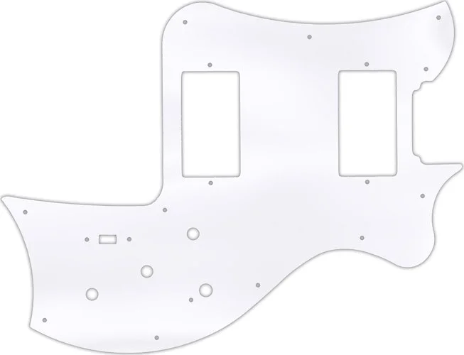 WD Custom Pickguard For Maton Australia 2014 MS500 #45 Clear Acrylic