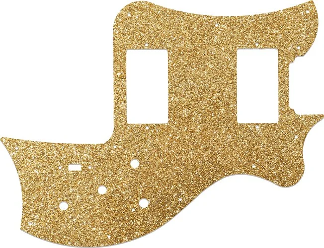 WD Custom Pickguard For Maton Australia 2014 MS500 #60RGS Rose Gold Sparkle 