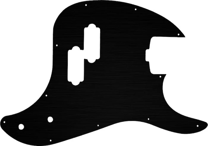 WD Custom Pickguard For Music Man 2016-2018 Cutlass Bass #27T Simulated Black Anodized Thin