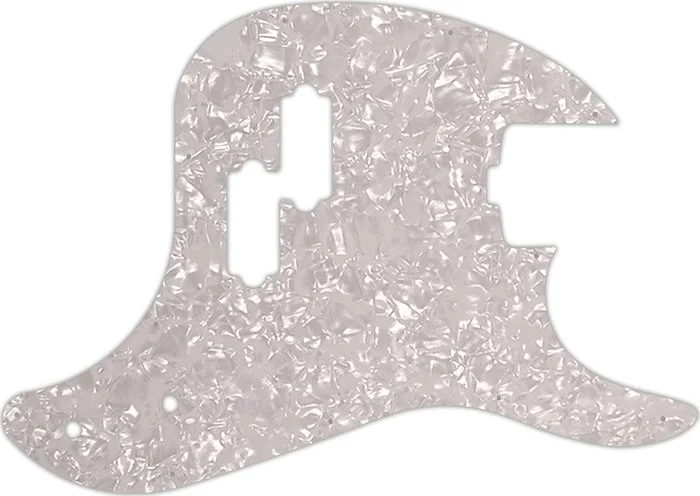 WD Custom Pickguard For Music Man 2016-2018 Cutlass Bass #28 White Pearl/White/Black/White