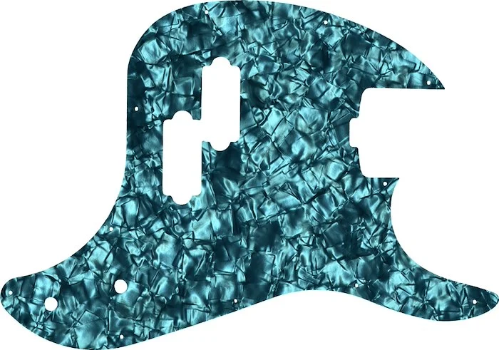 WD Custom Pickguard For Music Man 2016-2018 Cutlass Bass #28AQ Aqua Pearl/Black/White/Black