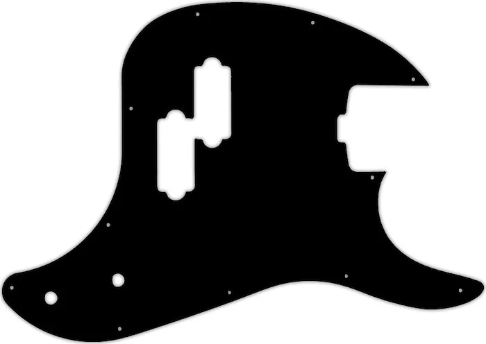 WD Custom Pickguard For Music Man 2016-2018 Cutlass Bass #03G Black/Green/Black