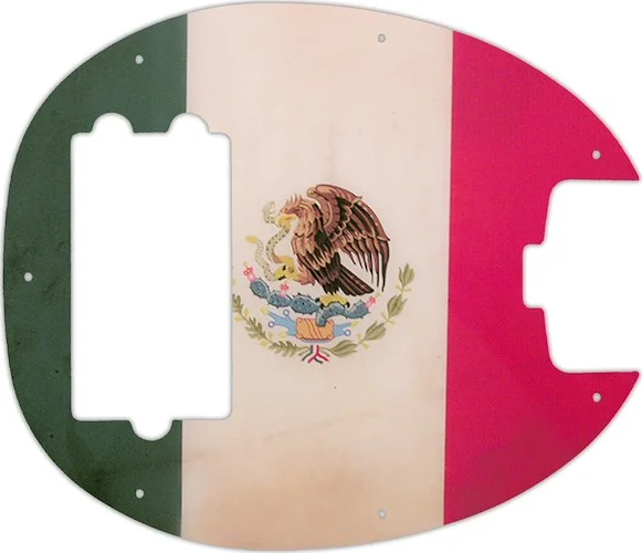 WD Custom Pickguard For Music Man 2019 Short Scale StingRay Special #G12 Mexican Flag Graphic