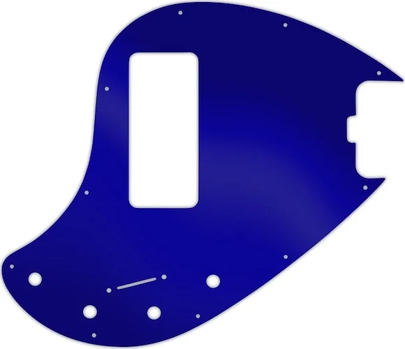 WD Custom Pickguard For Music Man 5 String StingRay 5-H Through Neck Bass With Old Style Rounded Hum