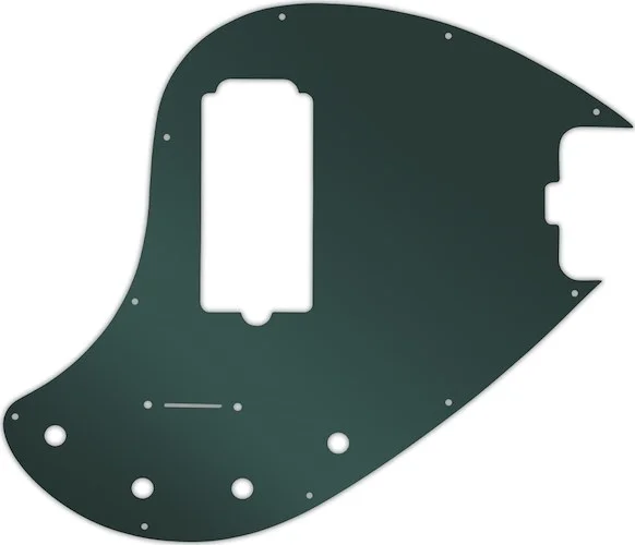 WD Custom Pickguard For Music Man 5 String StingRay 5-H Through Neck Bass #10S Smoke Mirror