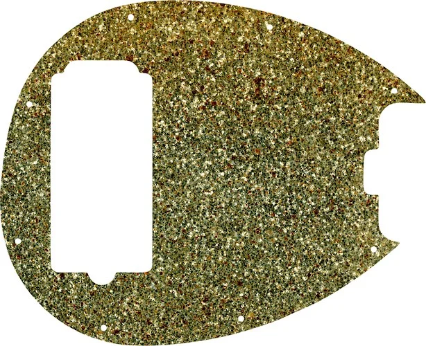 WD Custom Pickguard For Music Man 5 String Sterling 5-H Bass #60GS Gold Sparkle 
