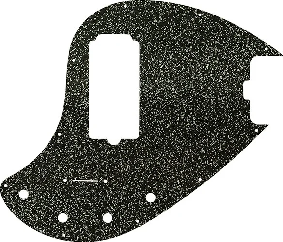 WD Custom Pickguard For Music Man 5 String StingRay 5-H Through Neck Bass #60BS Black Sparkle 