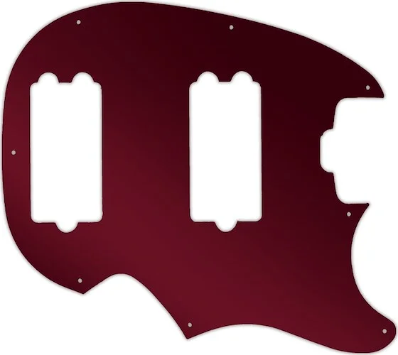 WD Custom Pickguard For Music Man Classic Sabre #10R Red Mirror