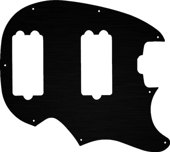 WD Custom Pickguard For Music Man Classic Sabre #27 Simulated Black Anodized