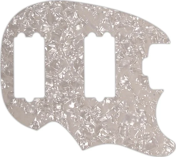 WD Custom Pickguard For Music Man Classic Sabre #28A Aged Pearl/White/Black/White