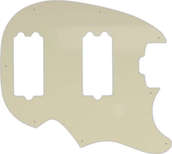 WD Custom Pickguard For Music Man Classic Sabre #55 Parchment 3 Ply