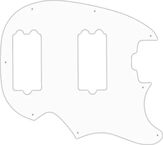 WD Custom Pickguard For Music Man Classic Sabre #04R White/Red/White