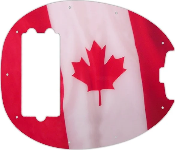 WD Custom Pickguard For Music Man Old Smoothie 40th Anniversary StingRay Bass #G11 Canadian Flag Gra