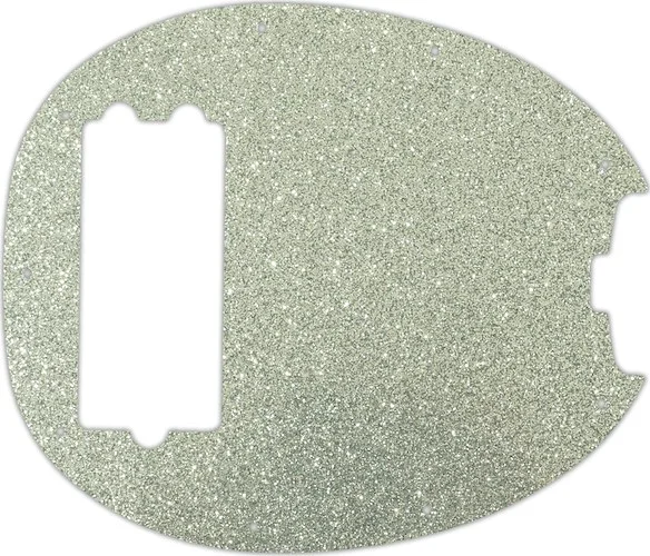 WD Custom Pickguard For Music Man Old Smoothie 40th Anniversary StingRay Bass #60SS Silver Sparkle 