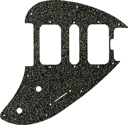 WD Custom Pickguard For Music Man Silhouette #60BS Black Sparkle 