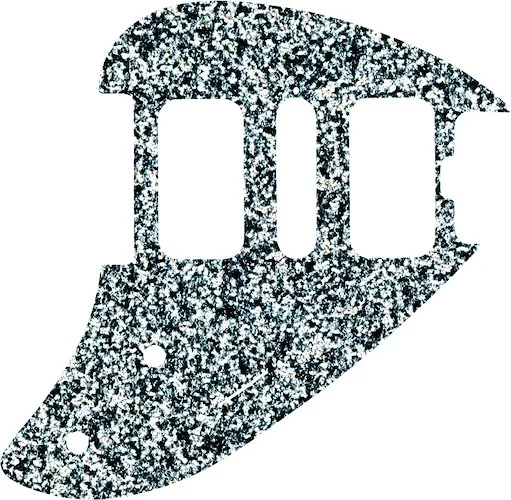 WD Custom Pickguard For Music Man Silhouette #60SS Silver Sparkle 