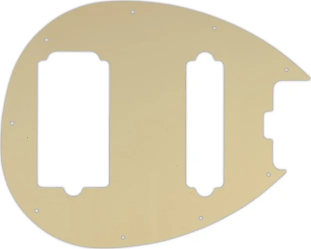 WD Custom Pickguard For Music Man Sterling 4-HS Bass #06B Cream/Black/Cream