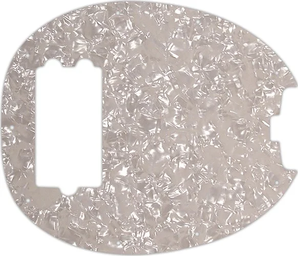 WD Custom Pickguard For Music Man StingRay Classic Bass #28A Aged Pearl/White/Black/White