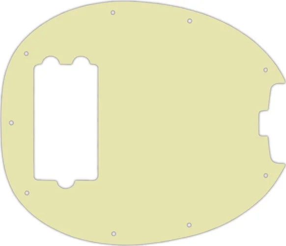 WD Custom Pickguard For Music Man StingRay Classic Bass #34T Mint Green Thin