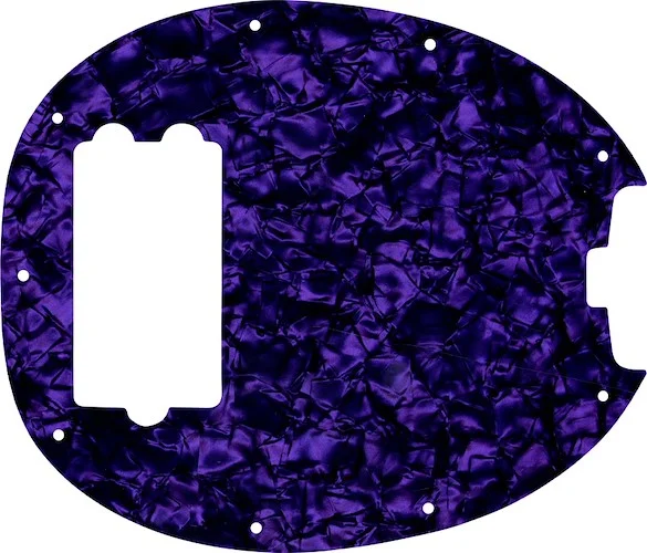 WD Custom Pickguard For Music Man StingRay Classic Bass #28PR Purple Pearl