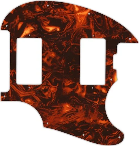 WD Custom Pickguard For Music Man StingRay II #05F Faux Tortiose