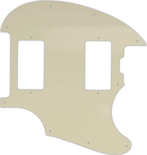 WD Custom Pickguard For Music Man StingRay II #55 Parchment 3 Ply