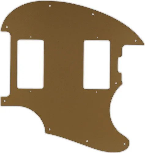 WD Custom Pickguard For Music Man StingRay II #59 Gold/Clear/Gold