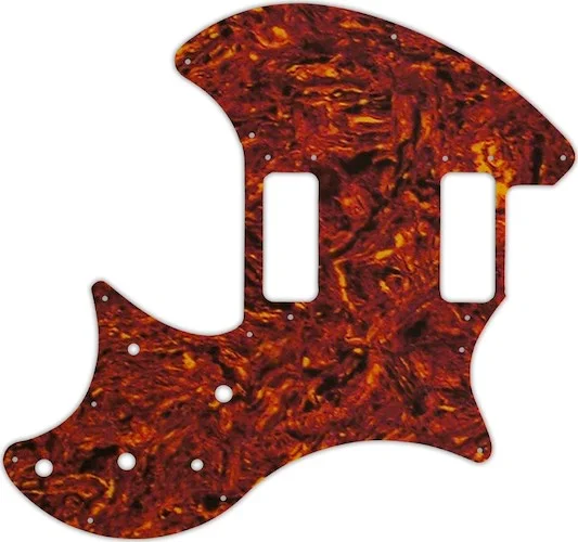 WD Custom Pickguard For Ovation Breadwinner #05W Tortoise Shell/White